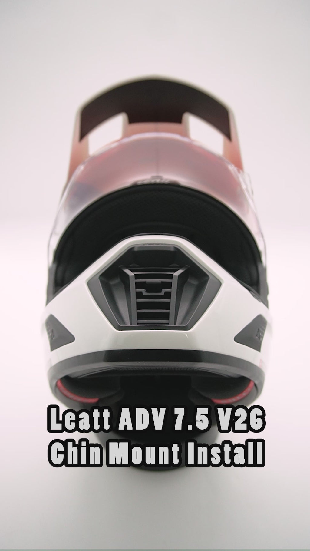 LEATT ADV 7.5 Helmet Chin Mount For Action Camera GoPro, Insta360, DJI, & more