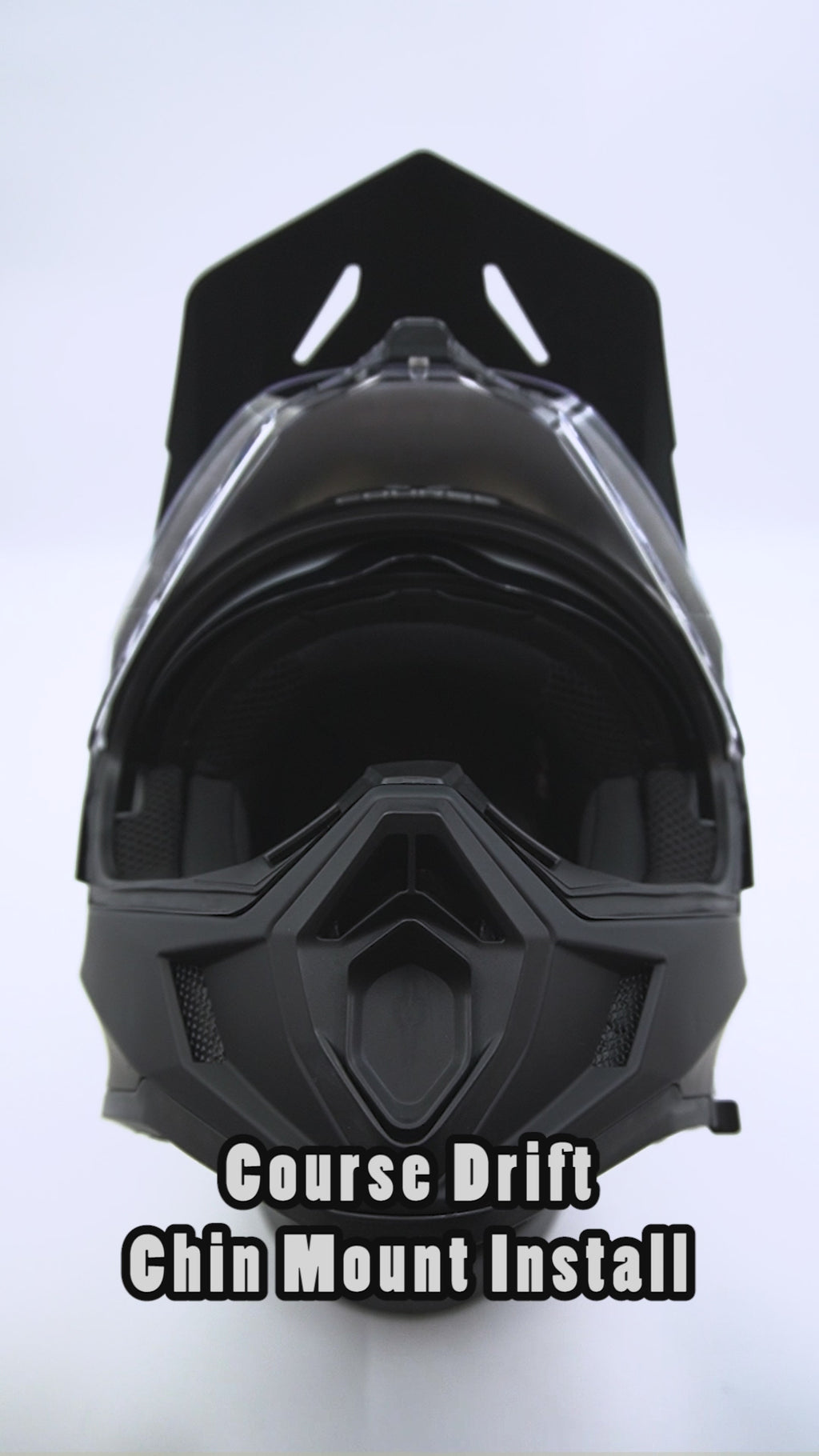 Course Drift Helmet Chin Mount For Action Camera GoPro, Insta360, DJI, & more