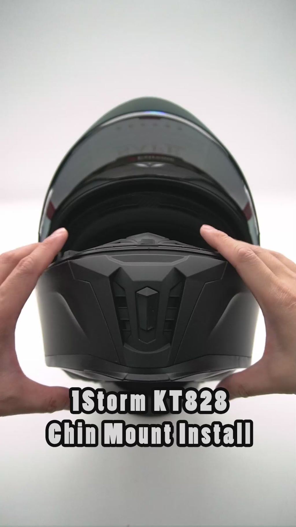 1Storm KT-828 Helmet Chin Mount For Action Camera GoPro, Insta360, DJI, & more