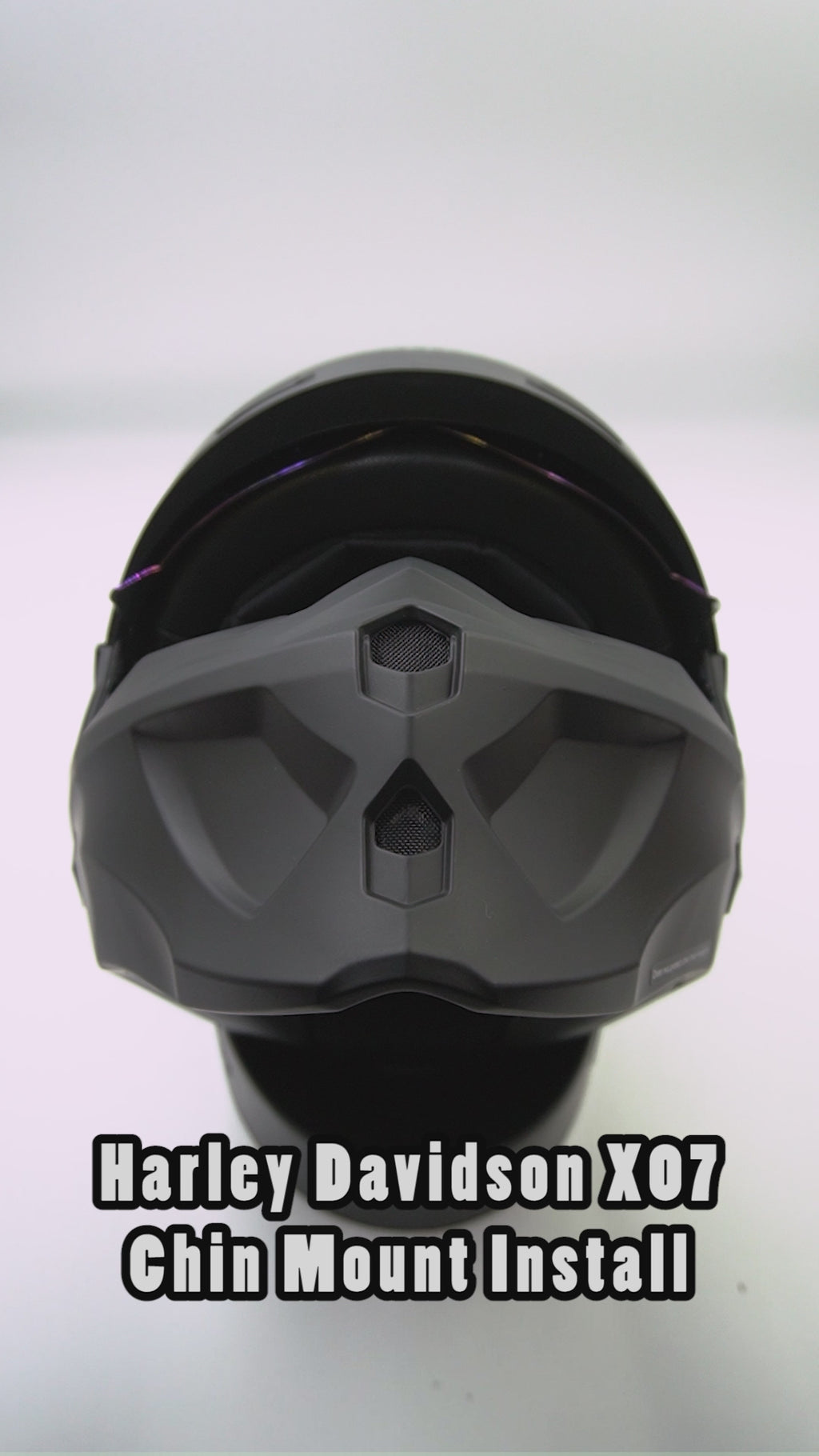 Harley Davidson Gargoyle X07 Helmet Chin Mount For Action Camera GoPro, Insta360, DJI, & more