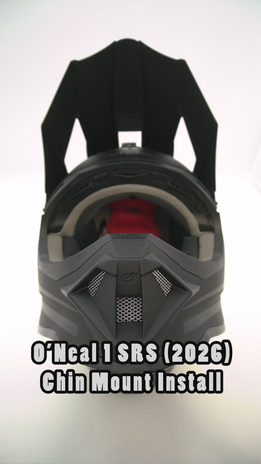 O'Neal 1 SRS 2026 Helmet Chin Mount For Action Camera GoPro, Insta360, DJI, & more
