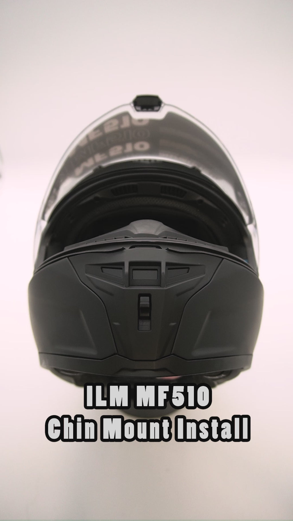 ILM MF510 Helmet Chin Mount for Action Camera GoPro, Insta360, DJI, and more