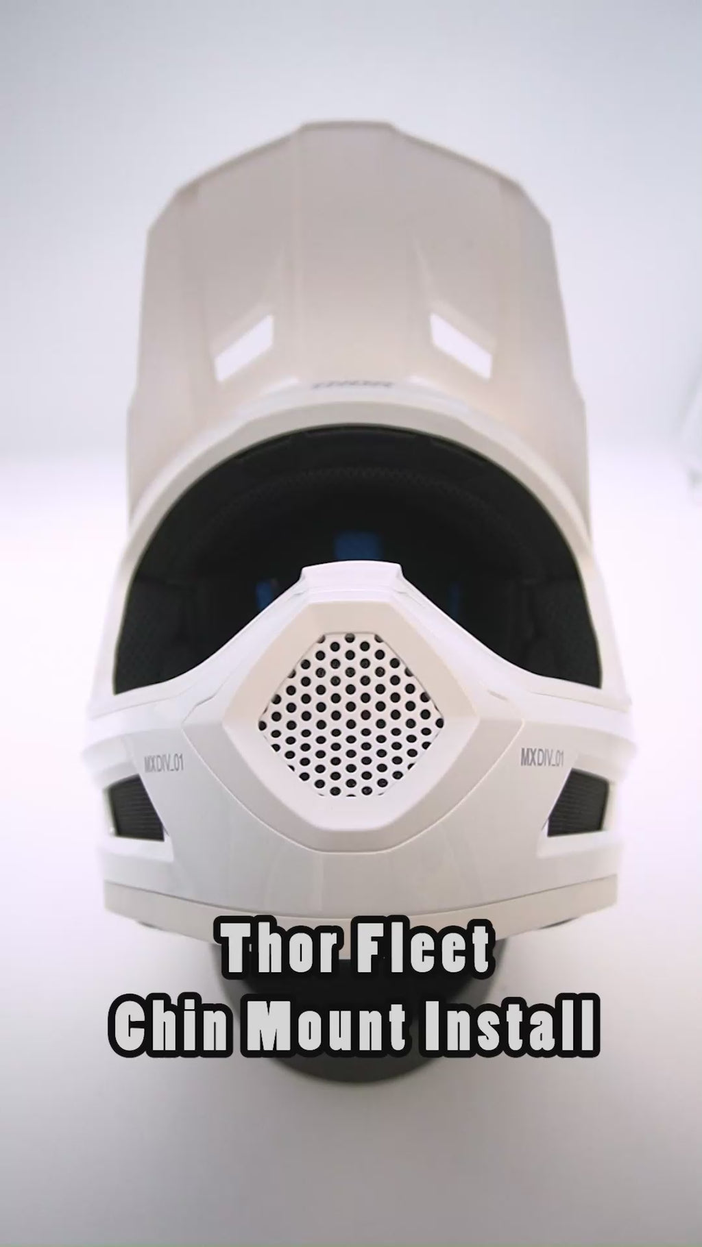 Thor Fleet Helmet Chin Mount For Action Camera GoPro, Insta360, DJI, & more