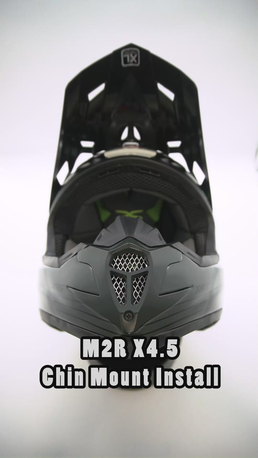 M2R X4.5 Helmet Chin Mount For Action Camera GoPro, Insta360, DJI, & more