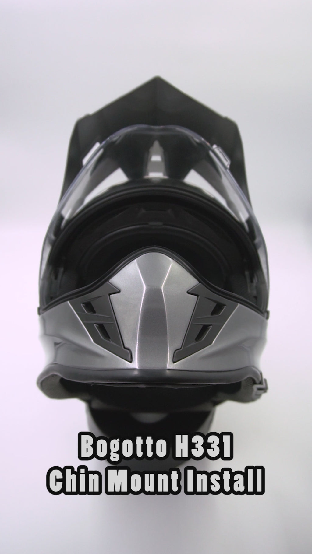 Bogotto V331 Helmet Chin Mount For Action Camera GoPro, Insta360, DJI, & more