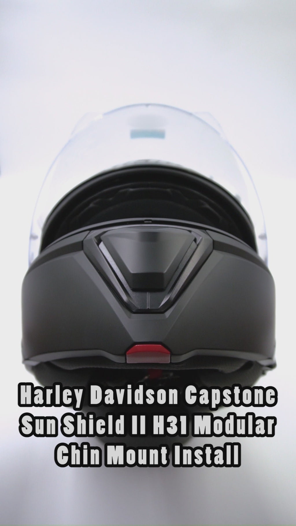 Harley Davidson Capstone SunShield II H31 Helmet Chin Mount For Action Camera GoPro, Insta360, DJI, & more