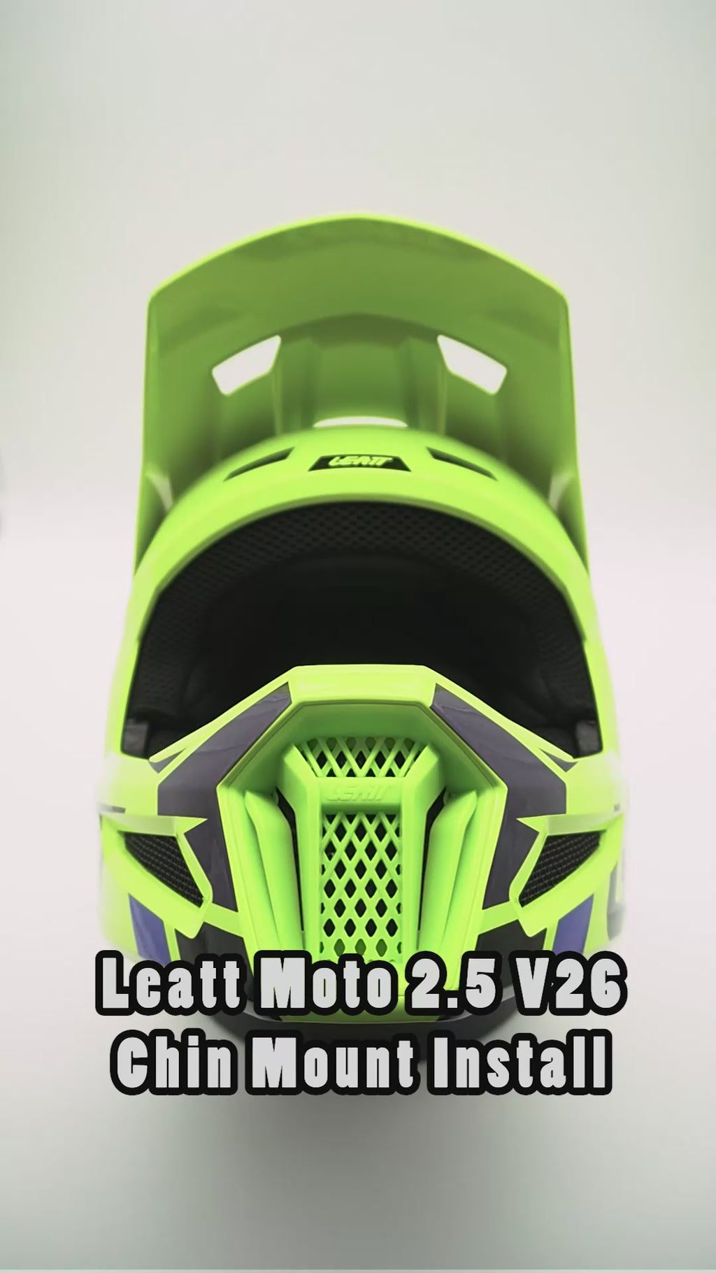 Leatt Moto 2.5 V26 Helmet Chin Mount For Action Camera GoPro, Insta360, DJI, & more