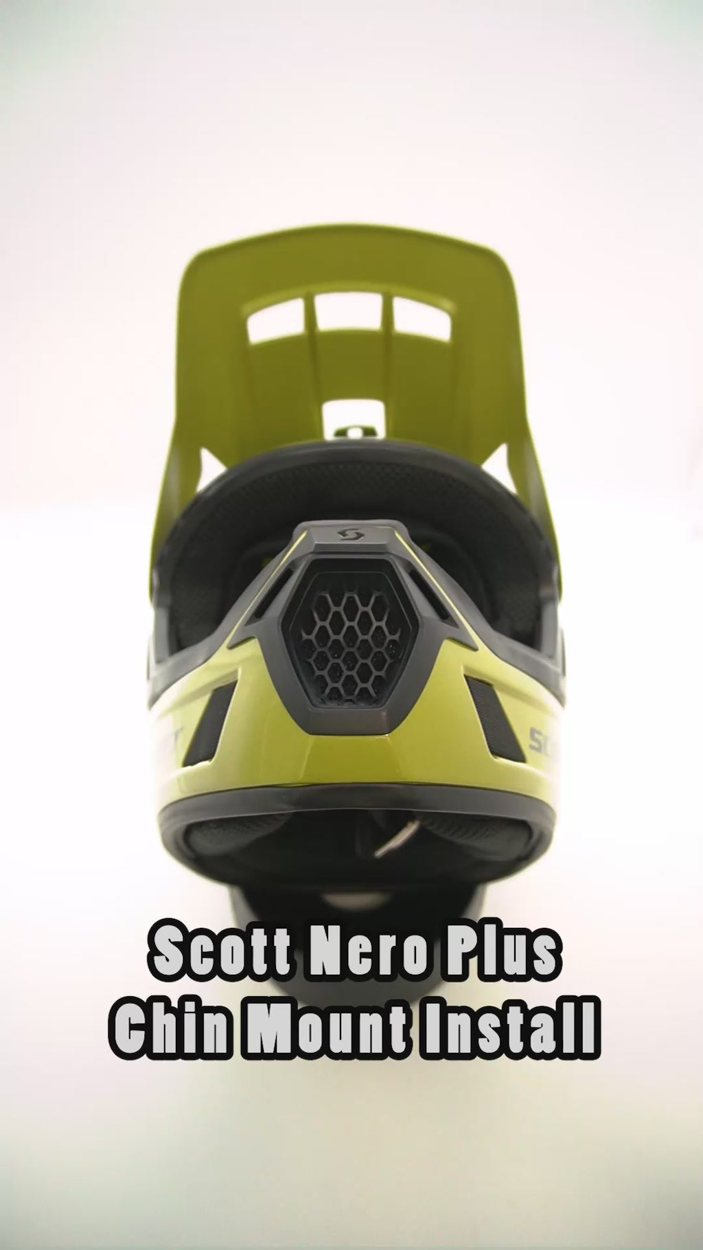 Scott Nero Plus Helmet Chin Mount For Action Camera GoPro, Insta360, DJI, & more