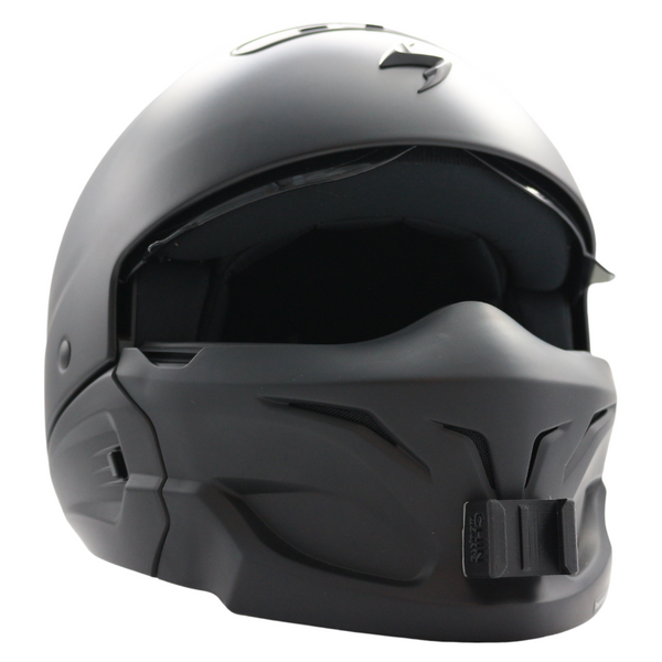 scorpion covert helmets white ScorpionEXO 2 Open Face 3/4 Full Mode Motorcycle Helmet Bluetooth Ready Speaker Pockets Interchangeable Mouth Cover DOT Approved Solid (Gloss The Covert FX displays the same edgy style and function that is expected from the ScorpionEXO Covert Series SCORPION EXO COVERT OPEN-FACE HELMET