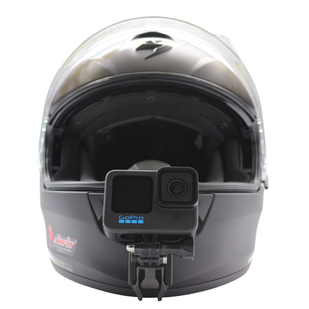 scorpion exo 510 air sync helmet small Scorpion EXO-510 Air Helmet Chin Mount For GoPro, Insta360, DJI, & more —  Chin Mounts