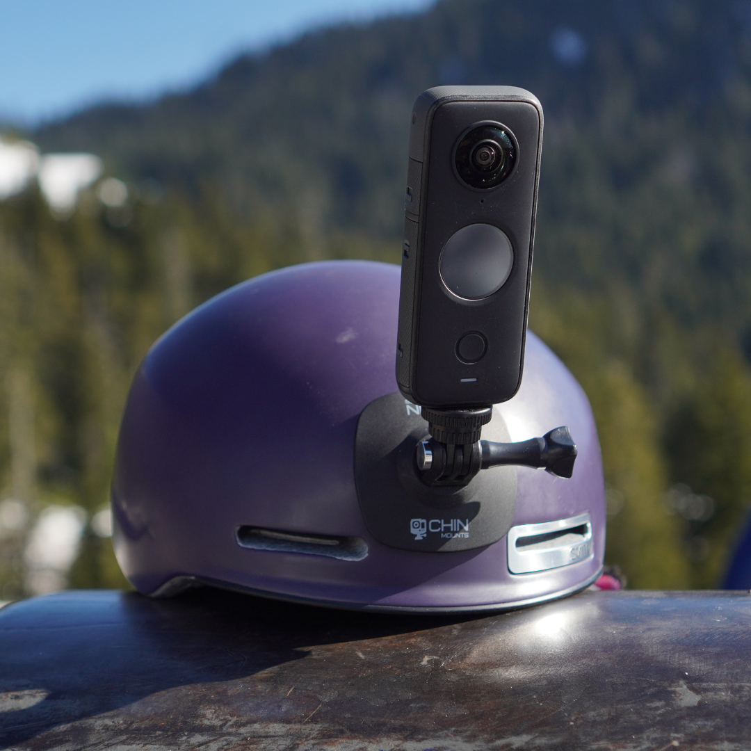 Skiing Helmet Mount