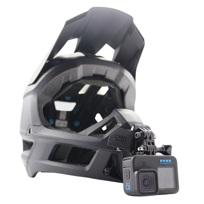 100% Trajecta MTB Helmet Camera Chin Mount for GoPro & Insta360 — Chin  Mounts