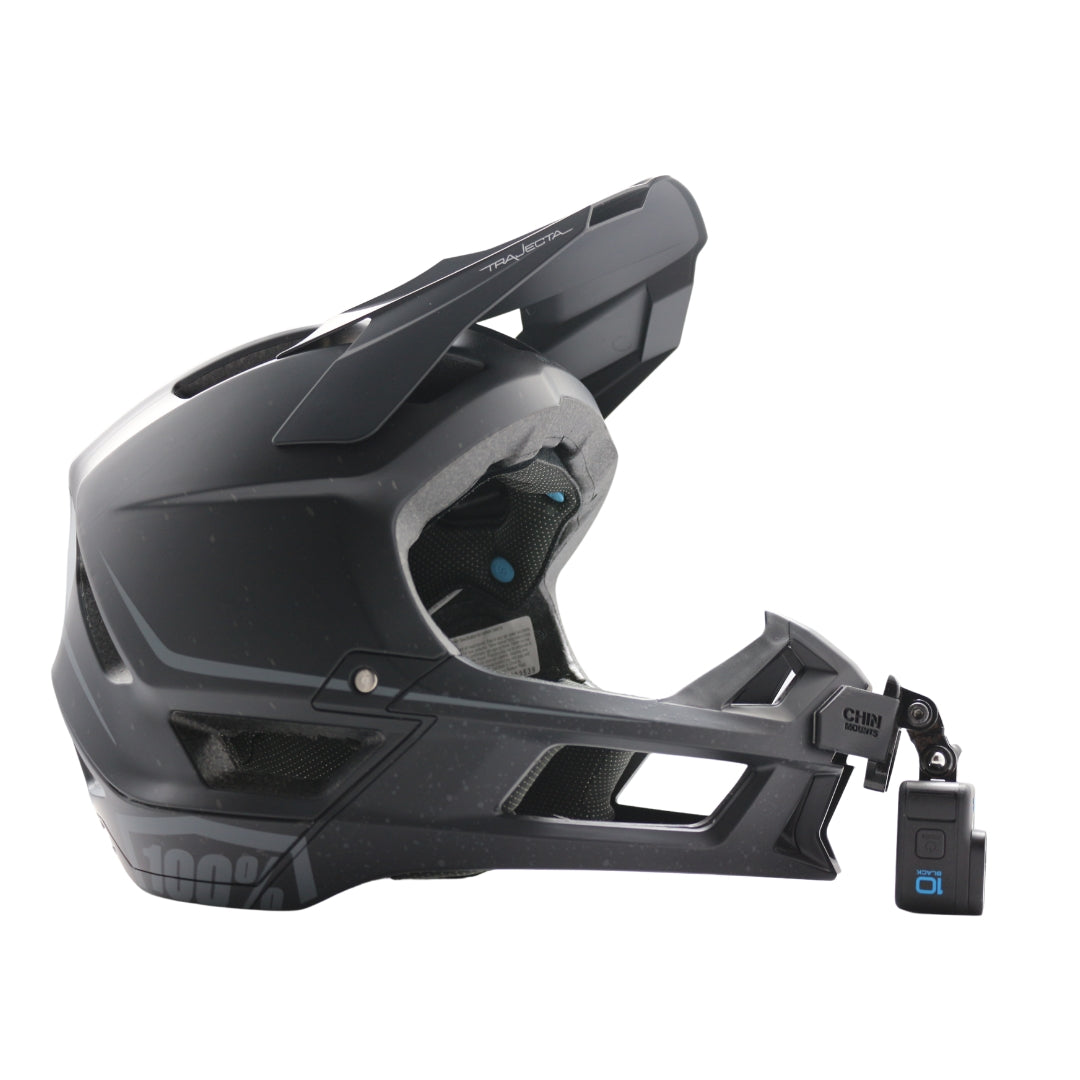 100% Trajecta MTB Helmet Chin Mount For GoPro, Insta360, DJI, & more — Chin Mounts 100% Trajecta MTB Helmet Chin Mount For GoPro, Insta360, DJI, & more — Chin Mounts