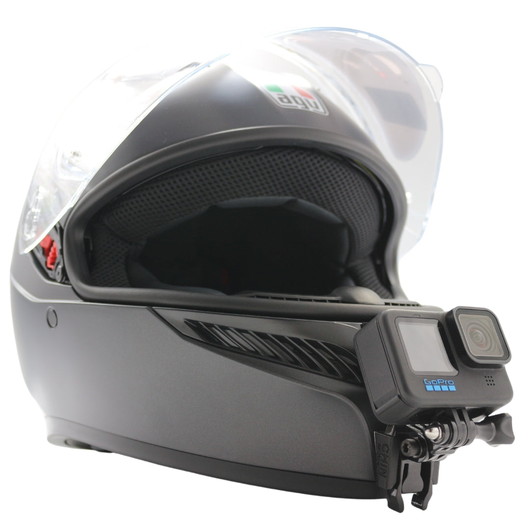 AGV K3 E2206 Helmet Chin Mount For GoPro, Insta360, DJI, & more — Chin Mounts