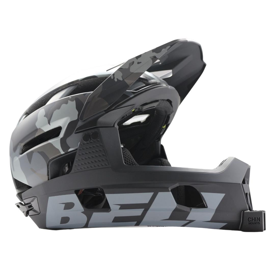 Bell Super Air R MTB Helmet Camera Chin Mount for GoPro & Insta360
