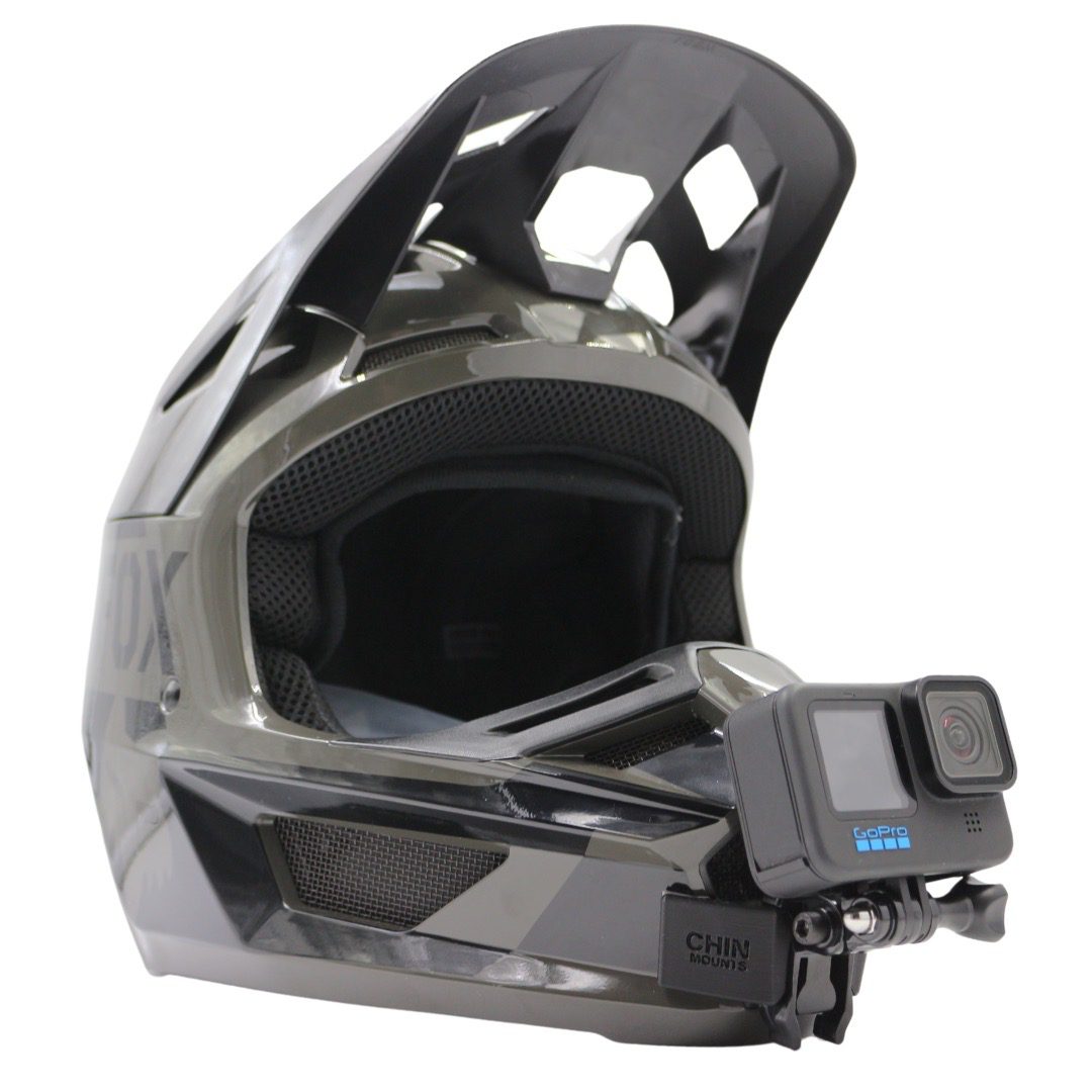 FOX V2 Helmet Camera Chin Mount for GoPro Insta360 — Chin Mounts