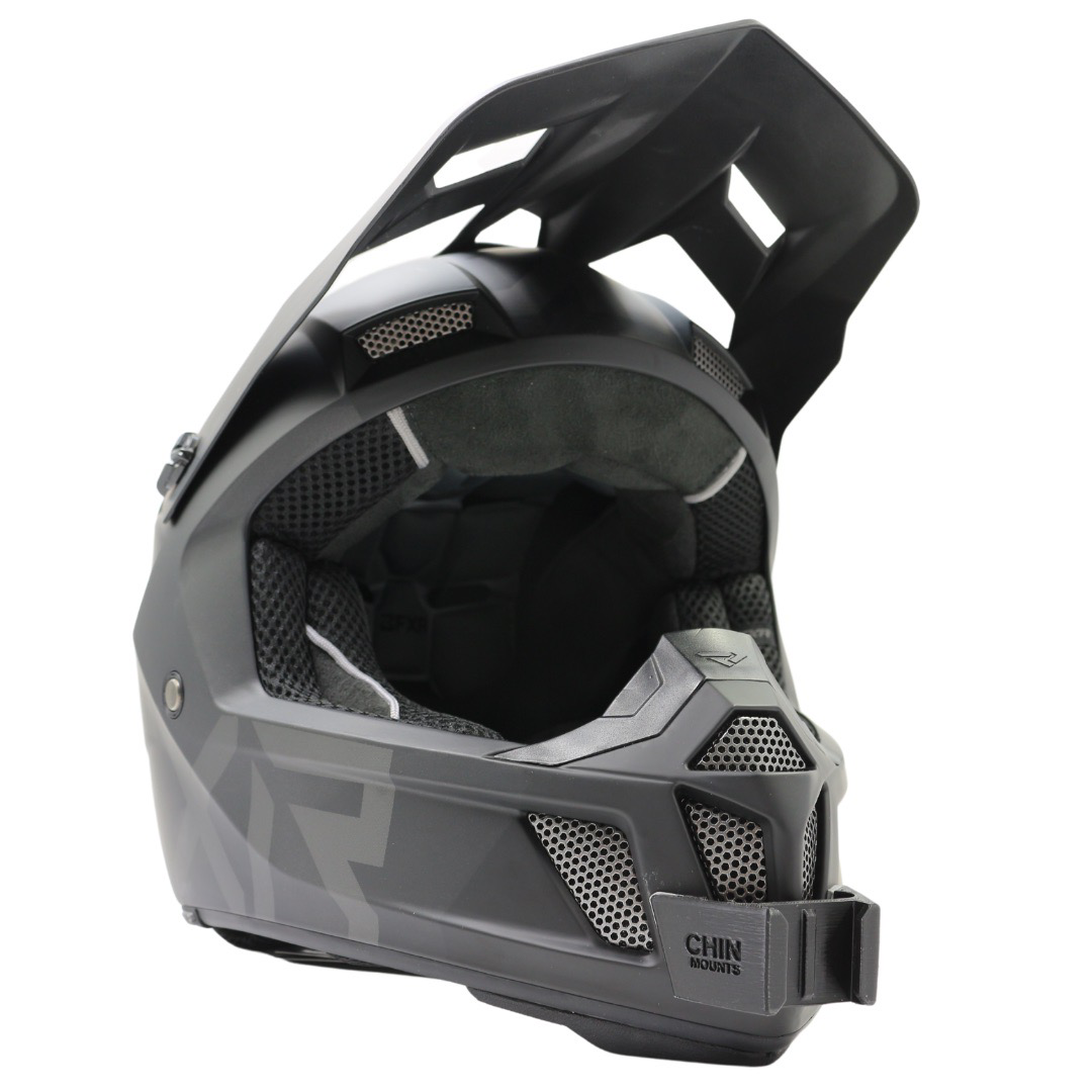 fxr motorcycle helmet GoPro Camera Helmet Mount | Chin Mount for Your Action Camera: Gopro, Insta 360, DJI