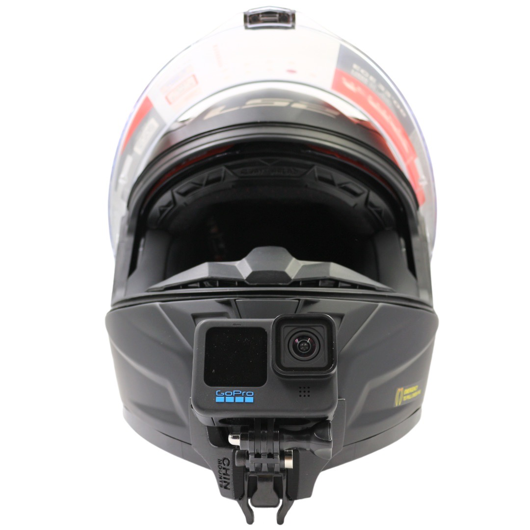 ls2 citation orion helmet LS2 Citation 2 Helmet Chin Mount For GoPro, Insta360, DJI, & more — Chin Mounts