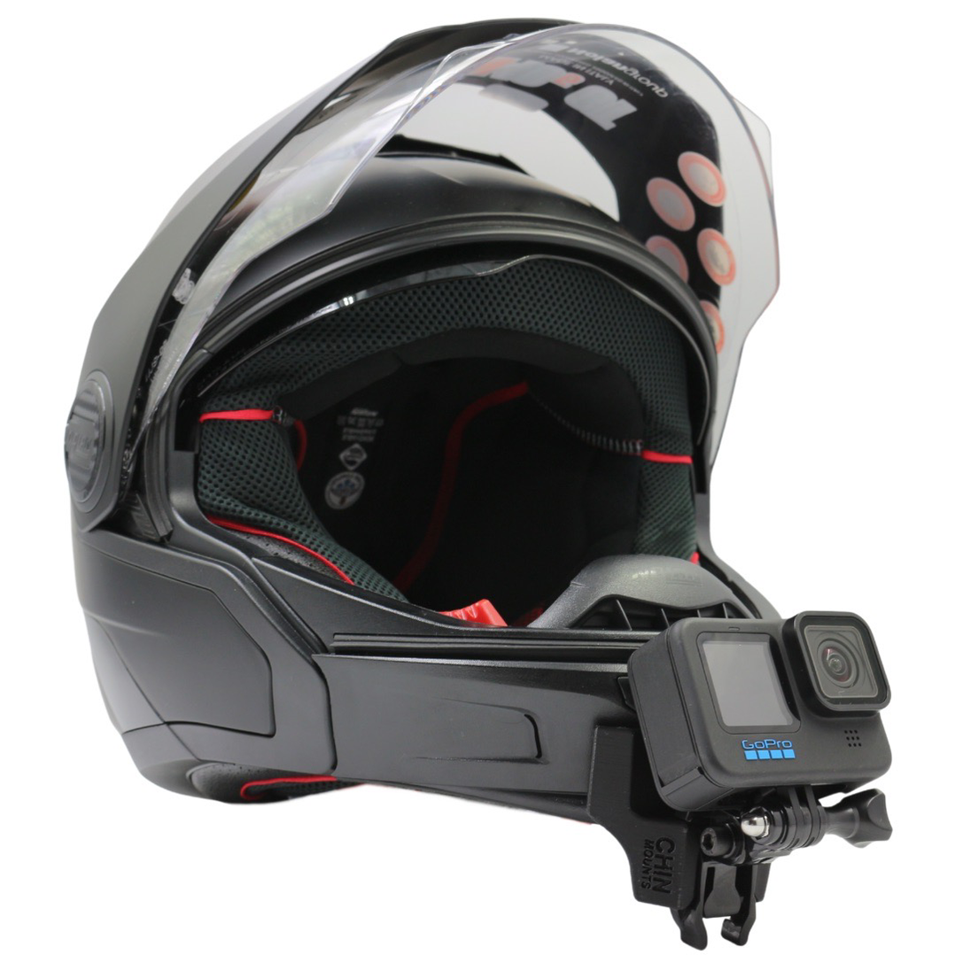 Supporto Mentoniero MiBike Per Action Cam Su Casco Nolan N87 - Chin Mount