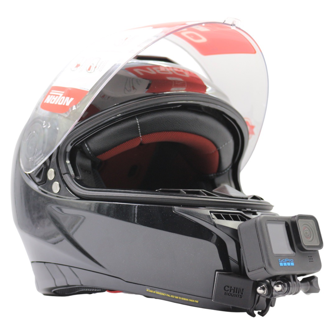 Nolan N80-8 Helmet Camera Chin Mount for GoPro Insta360 — Chin