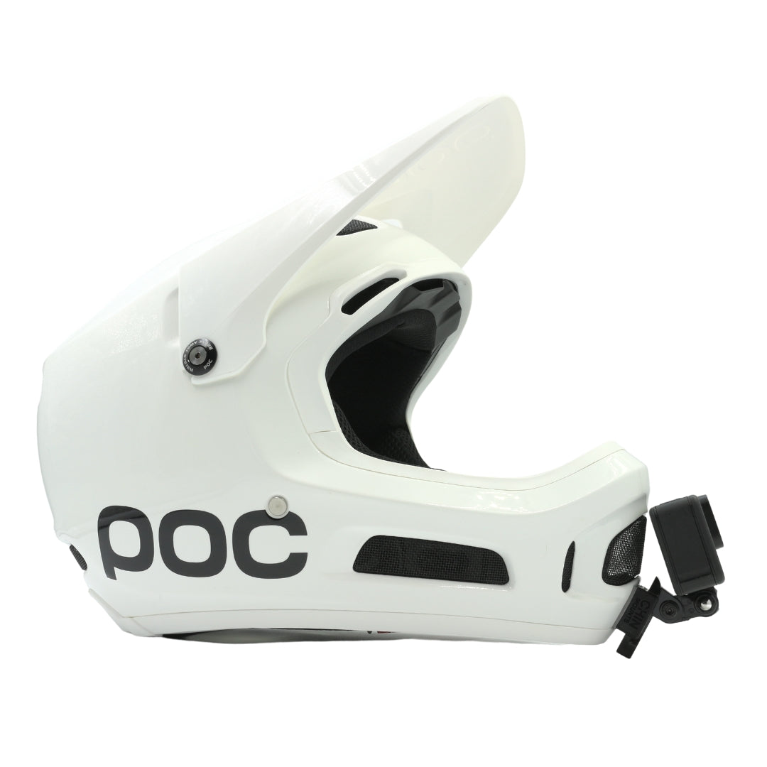poc helm downhill POC Coron Air MTB Helmet Chin Mount For GoPro, Insta360, DJI, & more — Chin Mounts