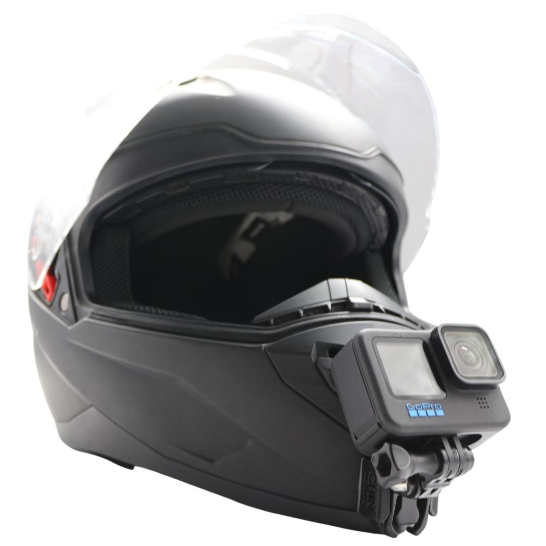agv helmet vyrus GoPro Camera Helmet Mount | Chin Mount for Your Action Camera: Gopro, Insta 360, DJI