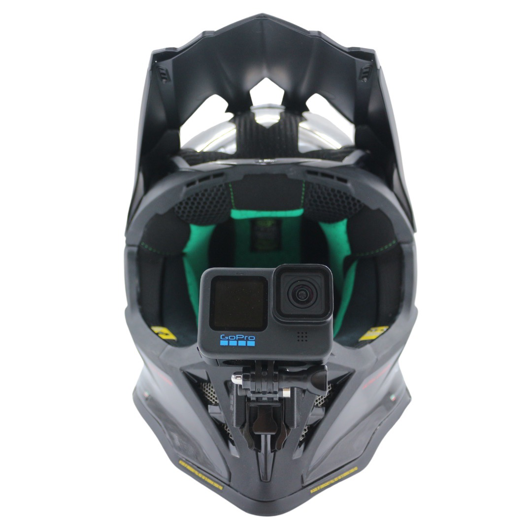 X-Lite X-502 Helmet Chin Mount for GoPro, Insta360, DJI, & more