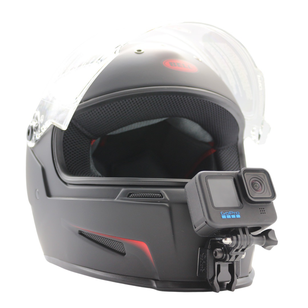bell eliminator motorcycle helmet Bell Eliminator Helmet Chin Mount For GoPro, Insta360, DJI, & more — Chin Mounts