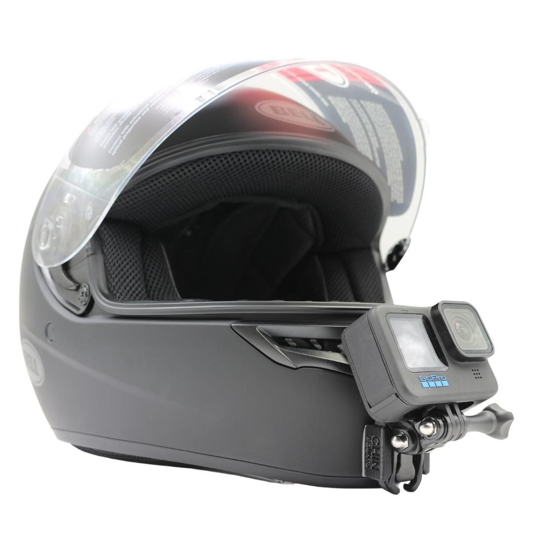 Bell Qualifier Helmet Chin Mount For GoPro, Insta360, DJI, & more — Chin Mounts Bell Qualifier Helmet Chin Mount For GoPro, Insta360, DJI, & more — Chin Mounts