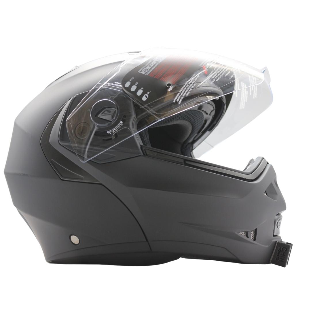 duke matte black motorcycle helmet Caberg Duke 2 Helmet Chin Mount For GoPro, Insta360, DJI, & more — Chin  Mounts