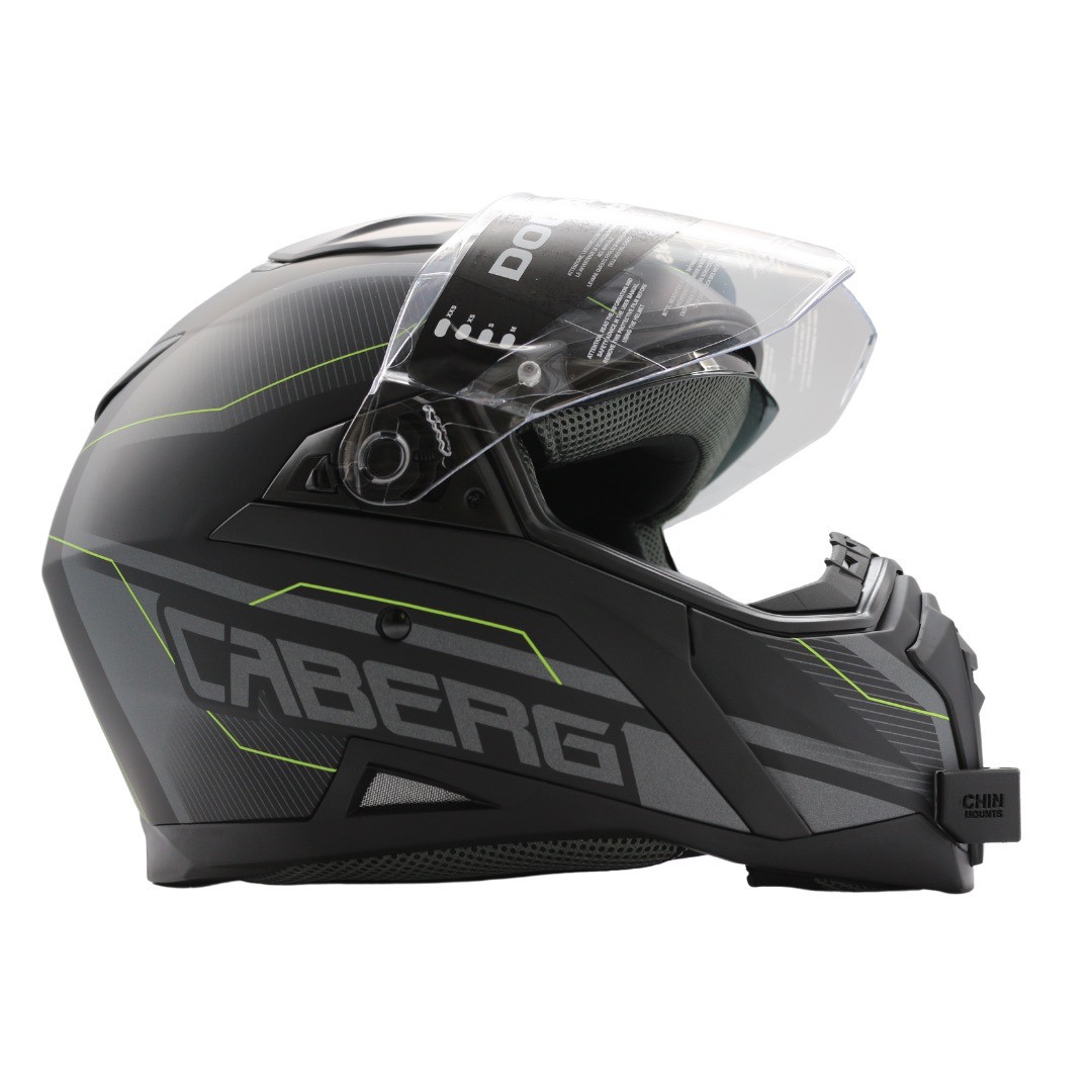 Caberg Jackal Helmet Chin Mount For GoPro, Insta360, DJI, & more