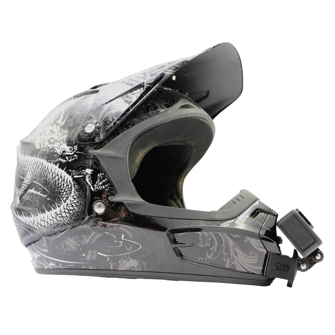 FOX V1 Helmet Chin Mount For GoPro, Insta360, DJI, & more — Chin