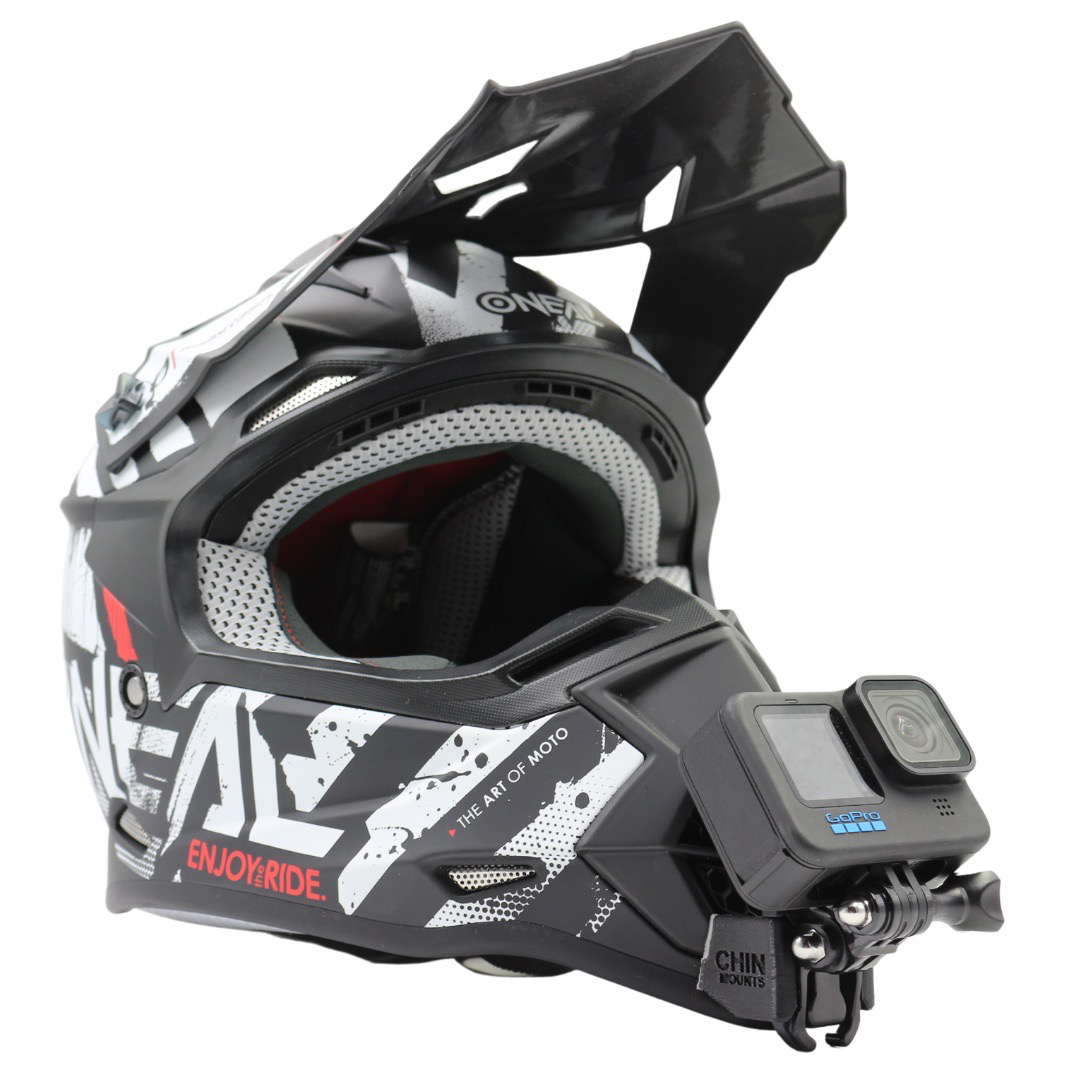 O Neal 2 SRS Offroad Helmet Camera Chin Mount for GoPro Chin Mounts