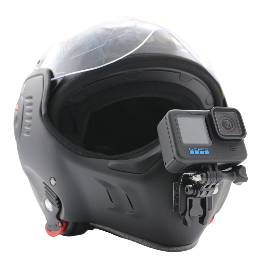 boxer helmet motorcycle GoPro Camera Helmet Mount | Chin Mount for Your Action Camera: Gopro, Insta 360, DJI