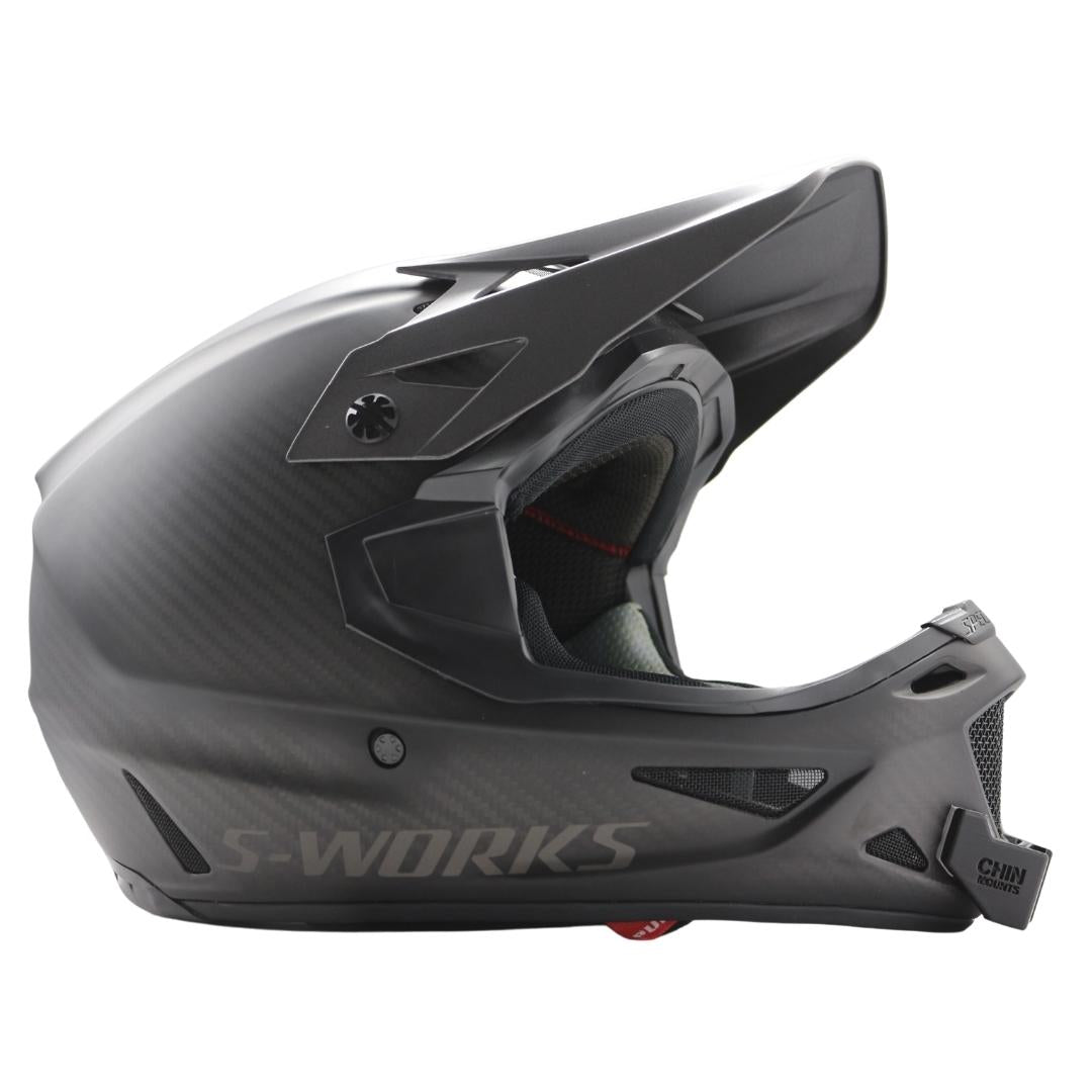 black hjc helmet with she devil GoPro Camera Helmet Mount | Chin Mount for Your Action Camera: Gopro, Insta 360, DJI