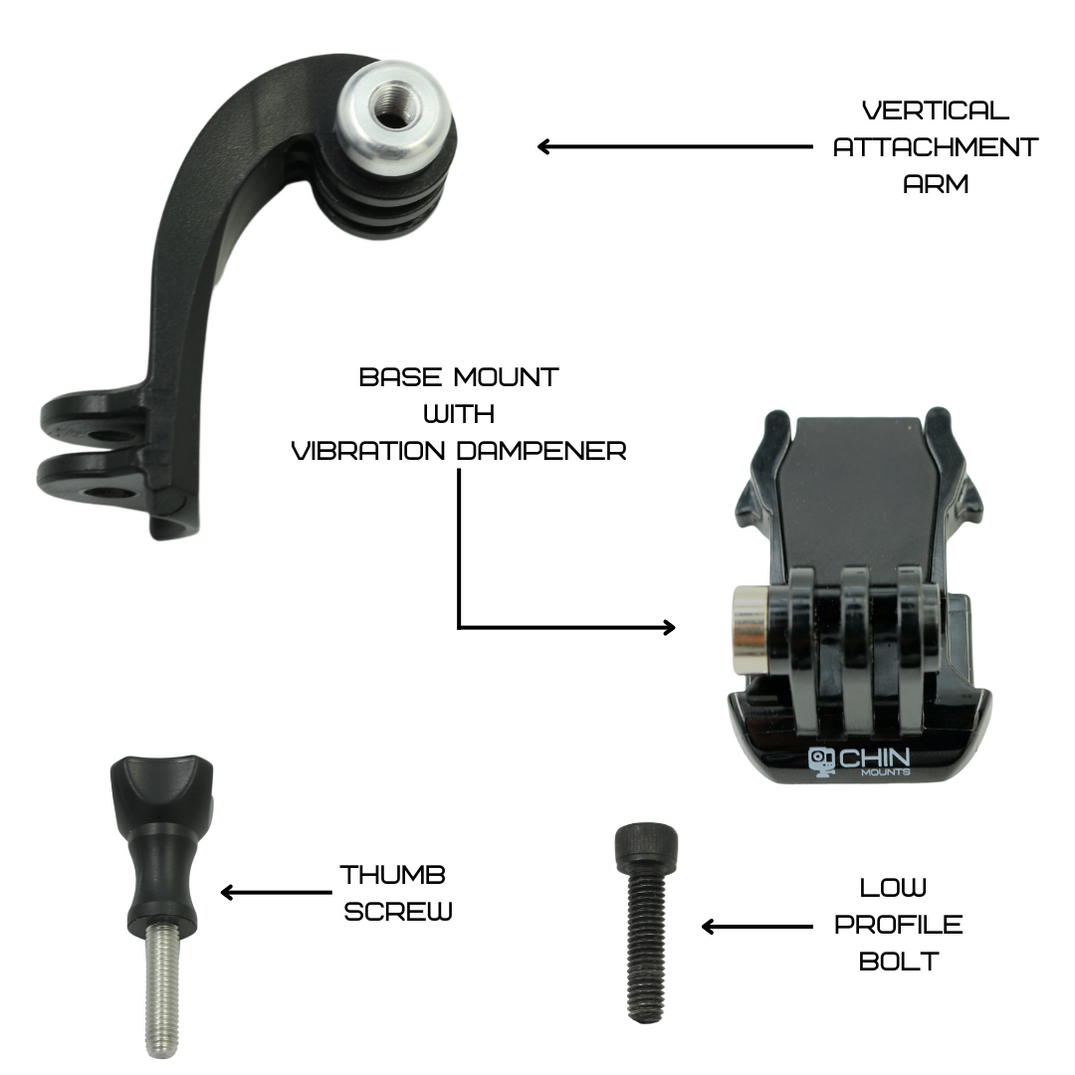 Chin Mounts Best Motorcycle & MTB Helmet Mounts For GoPro & Insta360